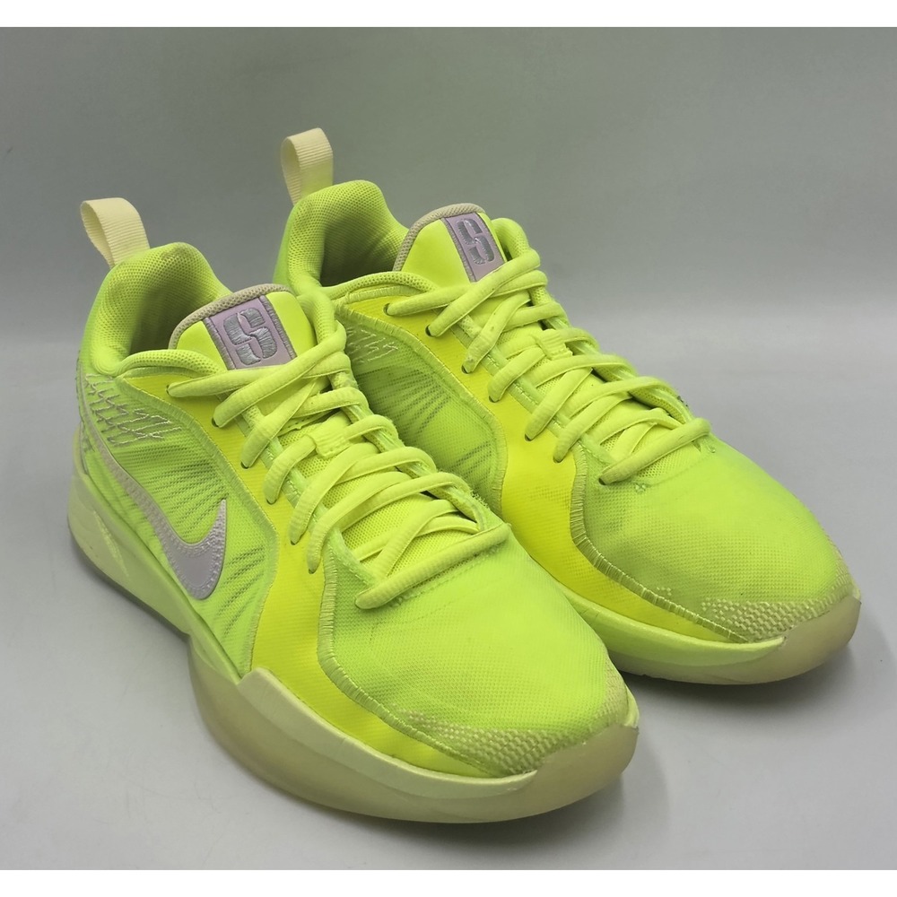 Nike Sabrina 2 GS Volt Life Lime Basketball Shoes Youth 5.5Y Women's 7 HJ3905-70